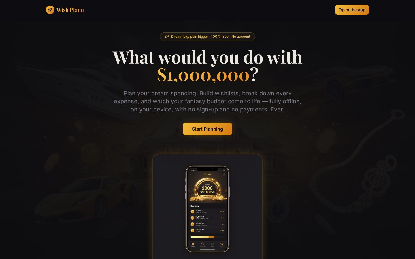 Portada de Dream Fund Planner